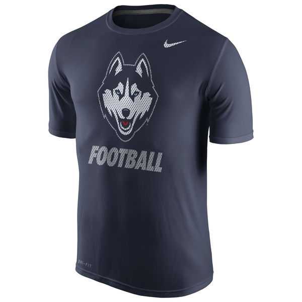 UConn Huskies Nike 2015 Sideline Dri-FIT Legend Logo WEM T-Shirt - Navy Blue,We sell and wholesale UConn Huskies Nike 2015 Sideline Dri-FIT Legend Logo WEM T-Shirt - Navy Blue on line form chian!